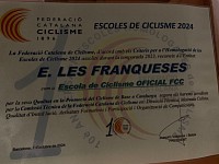 Escola homologada per la Federació Catalana de Ciclisme